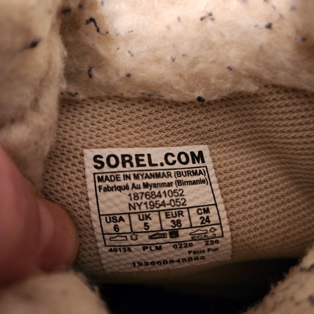 Sorel Waterproof Gray and Tan Boots - Picture 9 of 9